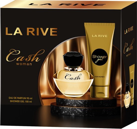 La Rive Cash Woman Set 90ML Eau de Parfum + 100ML Showergel Cadeauset