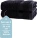 HUSH Living - Gastendoek - Set van 2 - 33x50 cm - 100% Katoen - Zwart