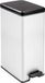 Curver Slim Bin 40L Zilver