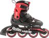 Rollerblade Microblade Patins à roulettes - Taille 33-36 - Unisexe - Noir/Rouge