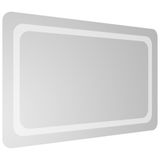 vidaXL Wandspiegel 50x80 cm LED Rechthoekig Modern Glas
