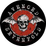 Rock Off Avenged Sevenfold Distressed Skull Rugpatch Multicolours