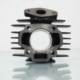 Teknix Gieteren Zuiger Kit Ø40mm voor Yamaha 50 PW Motor (na 1981) - Zwart