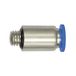 Riegler Rechte steekschroefverbinding »Blaue serie« mini, rond, G 1/8, voor slang-buiten-Ø 6 mm