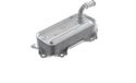 MAHLE Radiateur gesoldeerd, 168 mm - 76 mm, geschikt voor onder andere TOYOTA AVENSIS