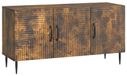 Meuble TV Chêne fumé 99 x 34,5 x 50 cm Bois transformé