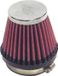 K&N Universeel Luchtfilter Conisch 54mm aansluiting, 76mm onder, 51mm top, 70mm hoogte (RC-2340)