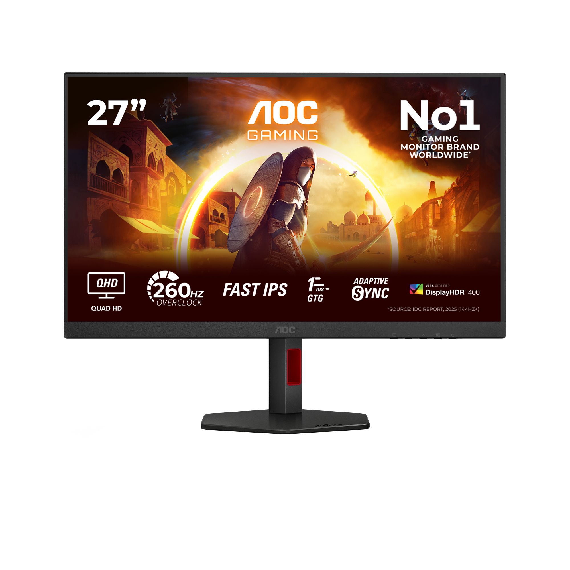 AOC G4 Q27G4ZR 27" QHD 240Hz Gaming Monitor