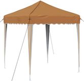 vidaXL Pop-up Feesttent Beige Oxford Stof 195 x 195 x 245 cm