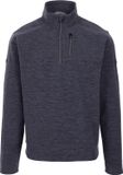 Trespass Sweatshirt Farnworth Microfleece Navy Marl XS