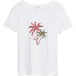 s.Oliver Shirt grasgroen / rosa / wit