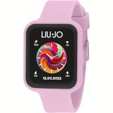 Re Liu Jo Re Mida Smartwatch Voice Fancy SWLJ132 Dames Roze Rubber