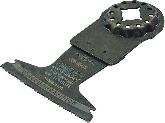 SMART Blades Pro BiM Invalzaagblad - 65x40mm - Voor Hout, Staal, RVS, Metaal