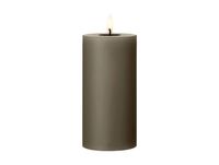 Ester & Erik Led Pillar kaars H15cm caviar