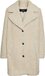 VERO MODA VMKYLIE Teddy Coat Women's Coat - Size L - Oatmeal