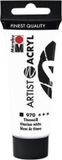 Marabu Artist Acryl 22 ML - Titaniumwit