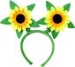 Finidi Zonnebloem haarband tiara