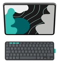 Logitech Flip Folio QWERTY Bluetooth Grafiet