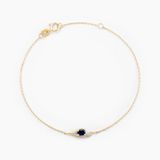 Bracelet Emotion Or Jaune Saphir Diamant