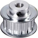 Reely Aluminium Tandriemschijf 8 mm 65 mm 40 tanden