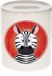 Bellatio Decorations Shoppartners Bv Vrolijke zebra dieren spaarpot 9 cm - keramiek - spaarpotten voor kinderen
