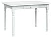Table à manger en pin avec tiroir, 50 x 90 cm