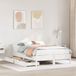 Maison Exclusive - Lit en bois massif sans matelas, blanc, 120x190 cm, en pin