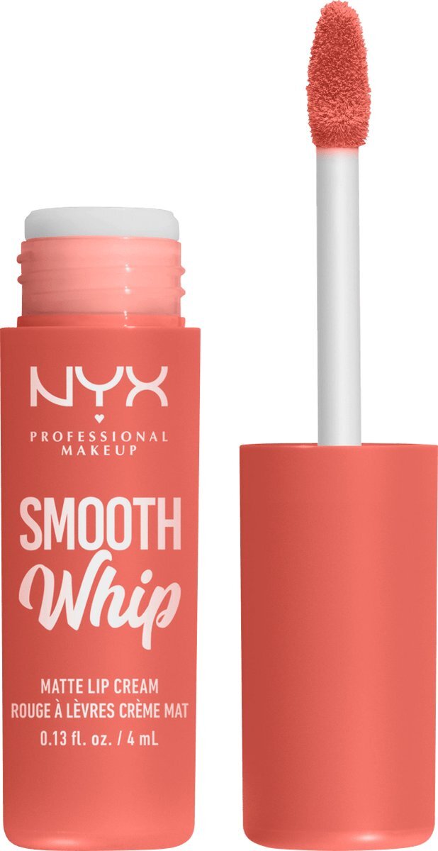 NYX Professional Makeup Lippenstift Smooth Whip Matte 22 Cheeks, 4 ml