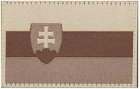 Clawgear patch textile Slovaquie désert