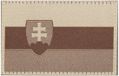 Clawgear patch textile Slovaquie désert