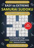 Easy Samurai Sudoku Easy to Extreme Puzzles for Adults