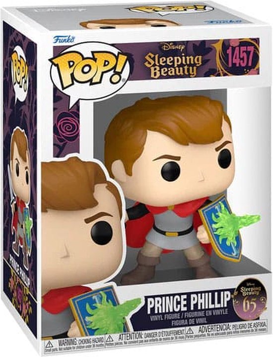 Sleeping Beauty 65th Anniversary POP! Disney Vinyl Figure Prince Phillip 9 cm