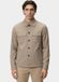 Born With Appetite Overshirt Grijs Matteo Shirtjacket BWA26114MA54/2501