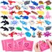 Figurines d'animaux marins - Sachet surprise - 50 pièces - imprimé en 3D