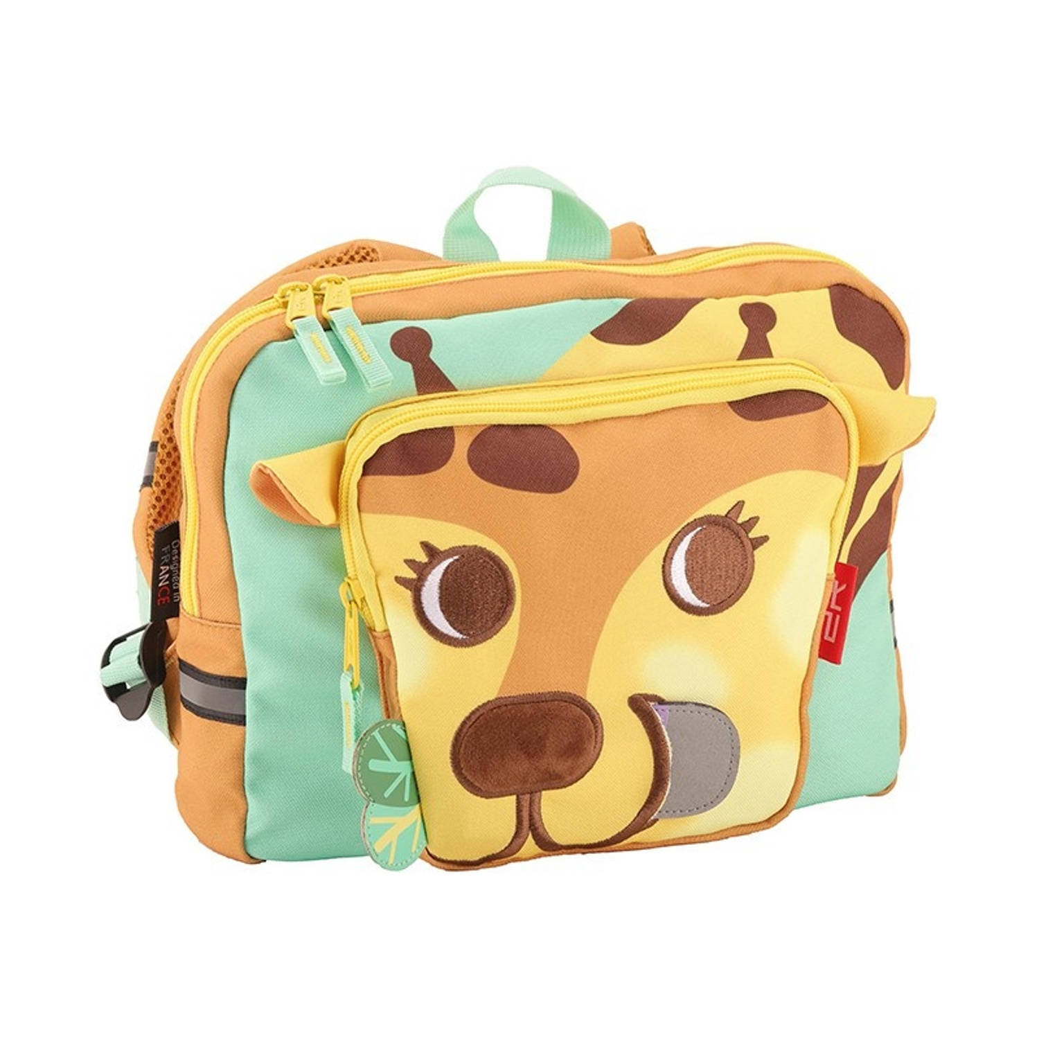 Simbashop Peuterrugzak Giraffe - 30 x 27 x 10 cm - Polyester