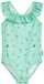 Playshoes Kinderzwempak met UV-bescherming, Surfplank en Palmboom, Unisex, Mouwloos, Mint, Polyester