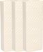 Gerimport Waterverdamper - 3x - creme wit - keramiek - 400 ml - radiatorbak luchtbevochtiger - 7,4 x 18,6 cm