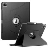 Fintie Hoes voor iPad Pro 12.9 2020 / 2018 (4e Generatie / 3e Generatie) - 360 Graden Verstelbare Beschermhoes Cover met Pennenhouder, Auto Sleep/Wake, Zwart