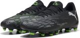 PUMA FUTURE 8 PLAY FG/AG Unisex Sportschoenen - PUMA Black-Cool Light Gray-Fluo Green