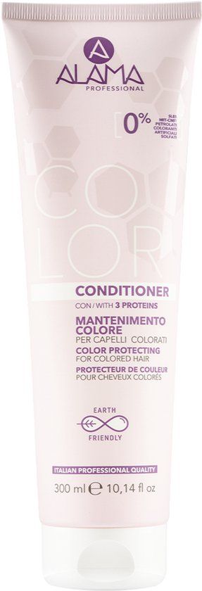 Alama Professional Alama Color, Unisex, Professionele haarconditioner, Gekleurd haar, Kleurbescherming, Glans, Smoothing, 300 ml