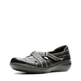 Clarks Ashland Spin Q Slip-On Loafer, Black, 12 Narrow