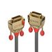 Lindy 36202 DVI-D kabel 2 m Grijs