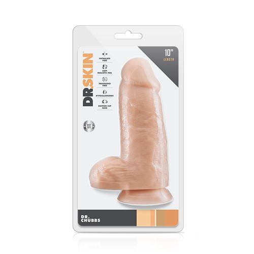 Blush Dr. Skin Dr. Chubbs Dildo - 25 cm - Vanilla - Beige