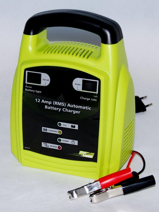 Pro-User MCH12A Acculader - 12V - Auto/Bromfiets/Motor - Gel/Loodzuur