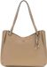 GUESS Gilda Tote Schoudertas Beige Taupe