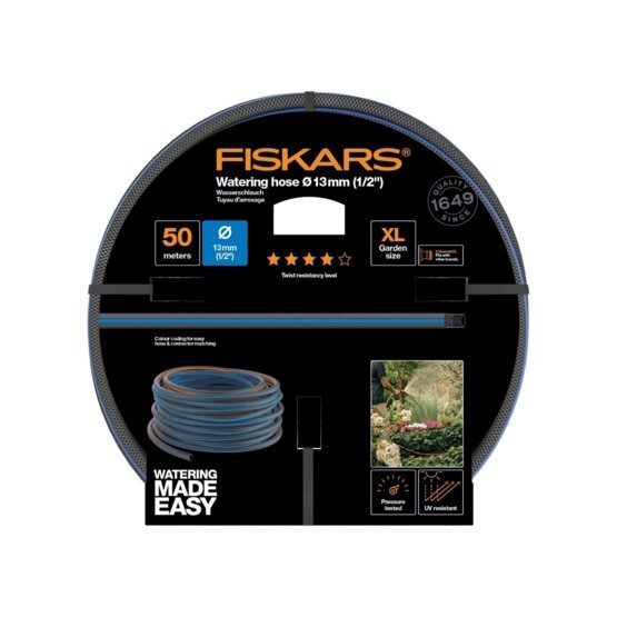 Fiskars 1027106 Tuinslang 13 mm (1/2") 50 m Q4