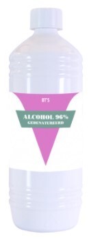 BT's Alcohol 96% ketonaat 1000ml