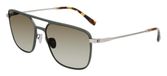 Lacoste L242se Lunettes de soleil homme vert pilote marron 57mm