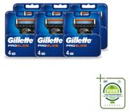Gillette 6 x Fusion5 ProGlide lames de remplacement - grand emballage - 6 pièces