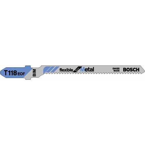 Bosch T 118 EOF Flexible for Metal decoupeerzaagbladen